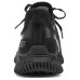 Skechers Cushioning Wear-Resistant Rebound Low-Top Running Shoes Men's Black Черный, 39.5