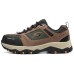 Skechers Work Anti-Slip Wear-Resistant Low-Top Casual Shoes Men's Brown Black Brown Black, 42
