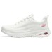Skechers Breathable Height Increasing Low-Top Casual Shoes Women's Ivory Бежевый, 39