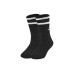 Skechers Kids Socks 2 pairs (carbon black / hemp rope gray /03EA), L