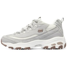 Skechers D'lites looking Glass Marathon Running Shoes 'Grey White Brown' Women's Серый, 38