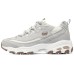 Skechers D'lites looking Glass Marathon Running Shoes 'Grey White Brown' Women's Серый, 38