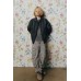 Джинсы карго с карманами ZARA Серый, 13-14 лет (164 см)