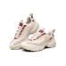 Skechers D Lites Low Top Running Shoes Beige/Red 42