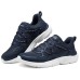 Skechers SKECHERS MENS USA Anti-Slip Wear-Resistant Low-Top Casual Shoes Men's Navy Бело-синий, 42