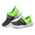 Skechers Low-Top Kids' Running Shoes Black Gray Green Teenagers Black gray green, 31