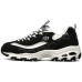 Skechers D Lites 1.0 Low Chunky Shoes Black Women's 39