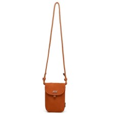 Skechers Fabric Cell Phone Pouch, Shoulder Bag, Crossbody Bag Regular Unisex Tan Бежевый