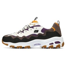 Skechers D'lites 1.0 'White Black Brown' Women's Разноцветный, 35