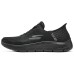 Skechers Go Walk Flex Hands Up Slip Ins 'Black' Черный, 39.5