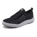 Skechers Slip-Resistant Water-Resistant Cushioned Wear-Resistant Low-Top Trendy Casual Shoes Men's Black Черный, 45