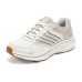 Skechers Women's GO Series Anti Slip Wear Resistant Low Top Running Shoes Women's White Gray white/taupe, 35