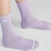 Skechers Unisex Mid-Calf Socks 1 Pack (Photinia Purple), M