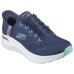 Skechers ARCH FIT 2.0 Anti-Slip Wear-Resistant Low-Top Casual Shoes Women's Turquoise Marine Blue/Turquoise, 37