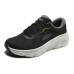 Skechers Cushioning Breathable Low Top Casual Shoes Men's Black Gray Black Gray, 45
