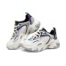 Skechers D'Lites Stamina Shoes 'White Silver Purple' Women's Белый, 36.5
