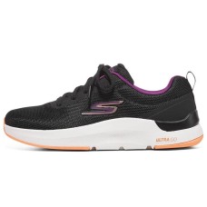 Skechers Go Train Move Lightweight And Breathable Low Top Running Shoes Women's Black 36.5