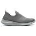 Skechers Anti-Slip Wear-Resistant Low-Top Casual Shoes Men's Charcoal Gray Серый, 43