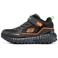 Skechers Monster Kids Lifestyle Shoes Charcoal Black Teenagers Серый, 28.5