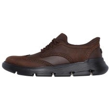 Skechers Slip Ins Anti-Slip Wear-Resistant Low-Top Casual Shoes Men's Cocoa Brown Какао-коричневый, D-Width, 42