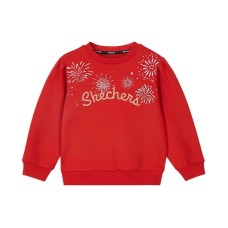 Skechers Kids Sweatshirts Race Red/001W, 130