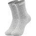 Skechers Mid Calf Socks Unisex 1 Pack Oyster Gray 1 pair (oyster grey /02BX), S