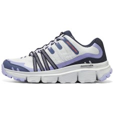 Skechers Summits AT Durable Breathable Low-Top Casual Shoes Women's Blue Purple синий фиолетовый, 39