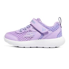 Skechers Girls Breathable Lightweight Kids Lifestyle Shoes Purple Children Aged 3-7 Years Old Purple/light blue, 24