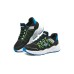 Skechers Hands Free Slip-Ins Wear-Resistant Slip-Resistant Kids Lifestyle Shoes Black Blue Green Kids' Black Blue/Lemon, 30