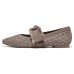 Skechers CLEO SNIP Snip Anti-Slip Wear-Resistant Low-Top Casual Shoes Women's Umber 36.5