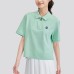 Skechers Polo Shirt Women's Lichen Green Moss Green/0421, XL