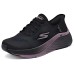 Skechers WOMEN'S GO Series Cushioning Wear-Resistant Low-Top Running Shoes Women's Black Черный, 36