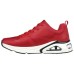 Skechers Uno Cushioning Slip Resistant Low Top Hiking Shoes Men's Red Красный, 41
