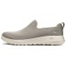 Skechers Cushioning Wear-Resistant Breathable Lightweight Rebound Low-Top Casual Shoes Men's Taupe Серо-коричневый, 43