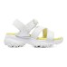 Skechers C Fle SANDAL 2.0 Anti Slip Wear Resistant Children's Sandals White Yellow Teenagers 32