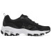 Skechers D'Lites 1.0 Low Dad Shoes Gs Black/White Women's 35