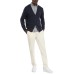 Men's Essential Embroidered Logo Cardigan Синий, L