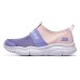 Skechers Kids Slip Resistant Cushioning Low Top Kids' Running Shoes Pink Purple Teenagers Pink Purple, 32