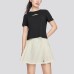 Skechers T-Shirt Women's Carbon Black Carbon Black 0018, M