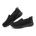 Skechers GO WALK Anti-Slip Wear-Resistant Low-Top Casual Shoes Women's All Black 36