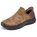 Skechers SKECHERS MENS USA Anti-Slip Wear-Resistant Low-Top Casual Shoes Men's Brown Коричневый, 40
