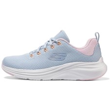Skechers Sport Cushioned Wear-Resistant Support Low-Top Casual Shoes Women's Blue Pink голубой / розовый, 36
