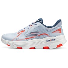 Skechers Cushioning Wear-Resistant Low-Top Casual Running Shoes Women's Blue Orange Синий/Оранжевый, 38