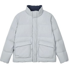Skechers Sports Alliance Series Puffer Jacket Unisex Light Dusty Gray Light dusty gray, L
