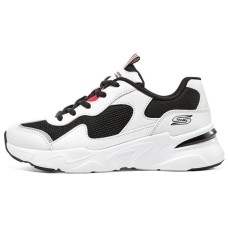 Skechers BOBS BAMINA Bamina Lightweight Height Increasing Rebound Low-Top Casual Shoes Women's White Black 36