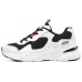 Skechers BOBS BAMINA Bamina Lightweight Height Increasing Rebound Low-Top Casual Shoes Women's White Black 36