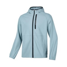Skechers Basic Sports Series Jackets Coats Men's Mist Gray Blue Mist Gray Blue, L