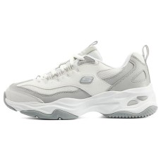 Skechers D'lites 4.0 'White Grey' Women's 38.5