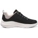 Skechers Vapor Foam Cloud Trace Cushioning Breathable Mid-Top Casual Shoes Women's Black White Черно-белый, 38.5