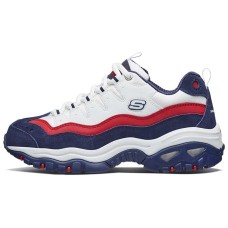 Skechers Energy Gs White/Red/Blue Women's 35